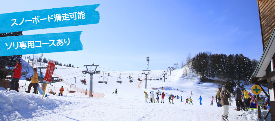 高柳ガルルのスキー場 新潟県立こども自然王国